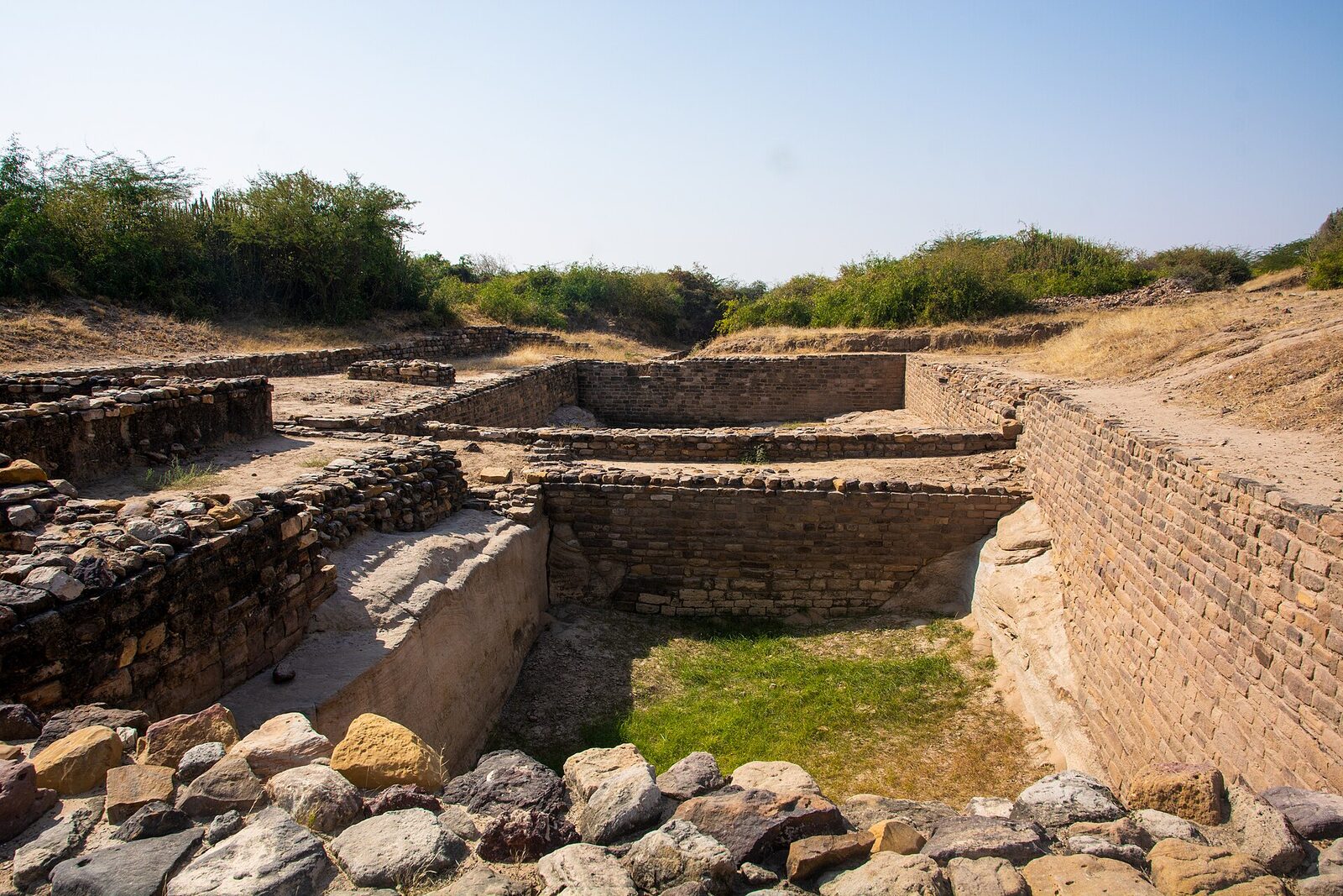 Dholavira's stone reservoirs