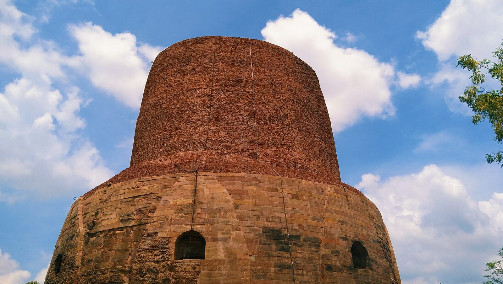 The Dhamek Stupa at Sarnath